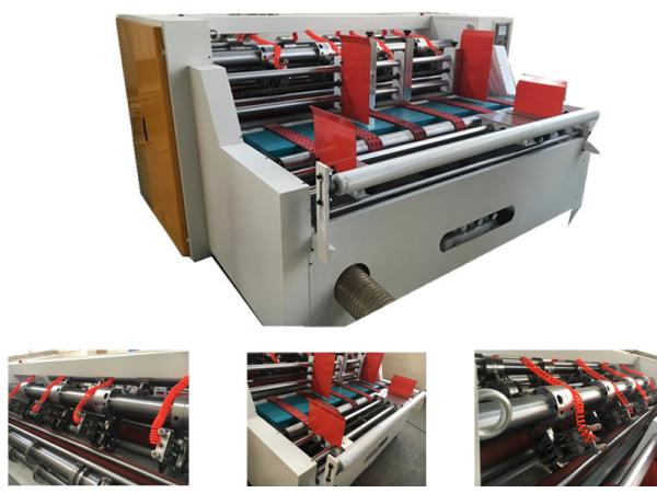 Buy High Precision Box Auto Feeder  Slitter Machine With Stacker High Speed at wholesale prices
