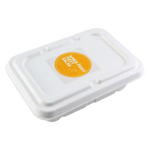 Quality Customized Compostable Sugarcane Bagasse Food Container Restaurant Packaging for sale