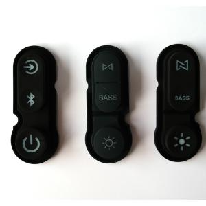 Factory Customized Speaker Accessories With Silicone Buttons Bluetooth Speaker Keycaps Keyboard Silicone Keycaps