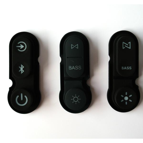 Buy Factory Customized Speaker Accessories With Silicone Buttons Bluetooth Speaker Keycaps Keyboard Silicone Keycaps at wholesale prices