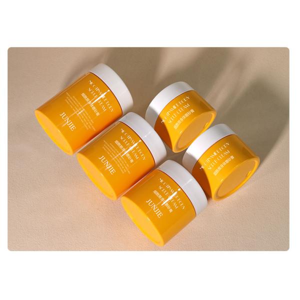 Plastic Pet Cosmetic Cream Jars Pots Containers 250ml-700ml Plastic Jars with Lids Cream Jar Body Scrub Containers