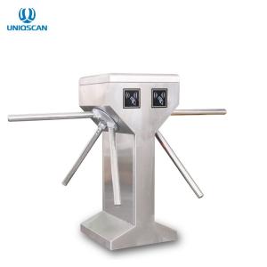 Quality Double Lane Vertical Tripod Turnstile Gate Access Control For Special Requirements / Projects for sale