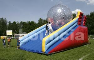Quality PVC Zorb Ball Racing Track , Zorb Ramp Used On Grassland Or Snow Field for sale