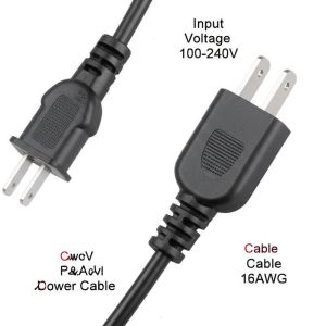 Buy cheap Input Voltage 100-240V 3 US Powe Power Cable 16AWG Cable 16AWG Cable 16AWG from wholesalers
