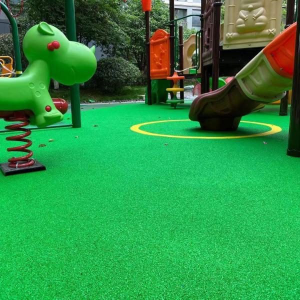 Floor Rubber Mulch Playground Park Surface Melos Epdm Granules