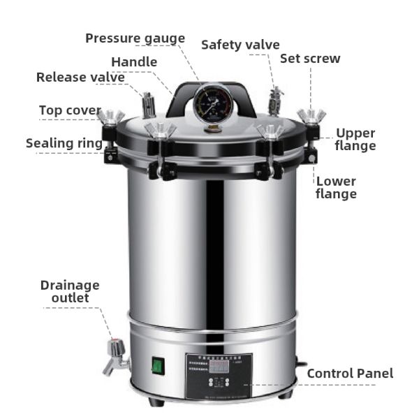 Mechanical Automatic Autoclave Steam Sterilizer