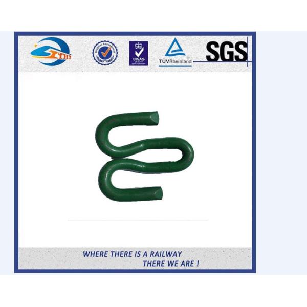 Oxide Black / Plain Elastic Rail Clips / Rail Nabla Clip GB/T1222