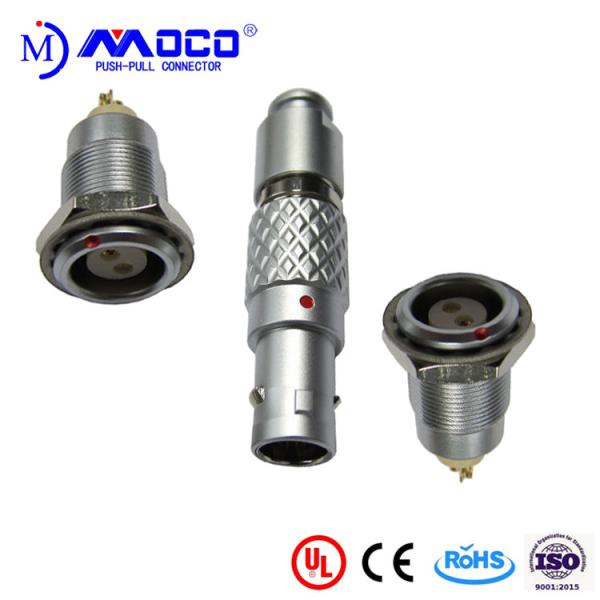 Buy 0B 2 pin plug and socket circular push pull connector for thermacam at wholesale prices