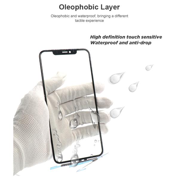 OCA Mobile Phone Touch Panel Lcd Oem Iphone X Screen Front Outer Glass