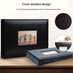 China Insert Card Collection Binder Pu Leather Multifunction Large Photo Album on sale