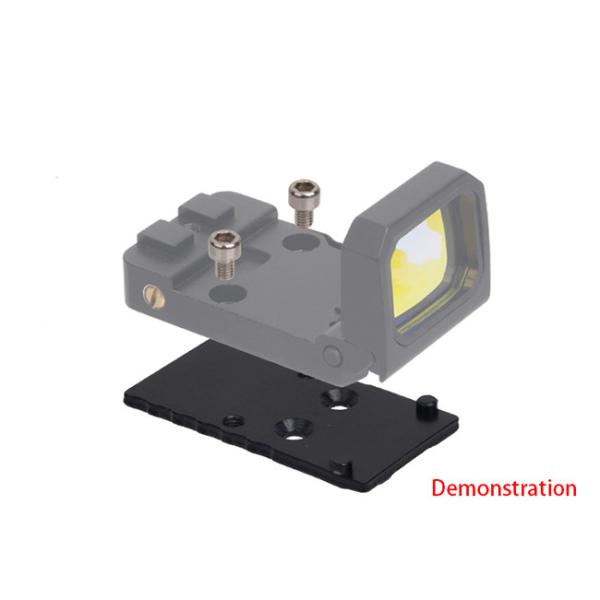 Flip Red Dot Sight / Holographic Reflex Sight For Tactical Airsoft Pistol With Weaver Rail Mount