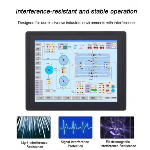 19 inch Industrial Control Display Screens Android Panel Pc IP65 Open Frame Embedded Vertical Touchscreen Monitor ﻿