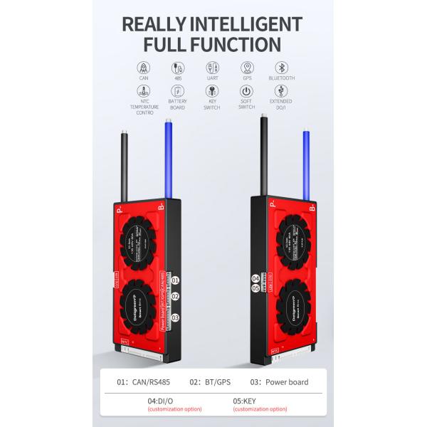 Daly Lifepo4 20S 60V 100A Lfp Bms Lithium Electric Vehicle Motor Solar Energy Storage Battery Lto bms