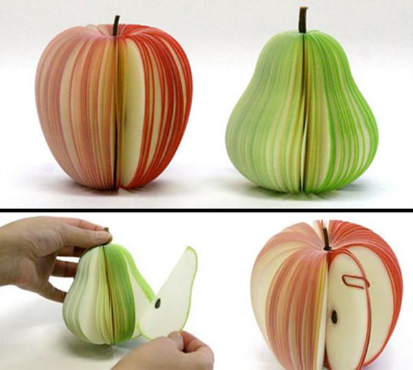 Buy Cute Personalized Memo Pads , 3D Fruit Shape Custom Personalized Notepads at wholesale prices