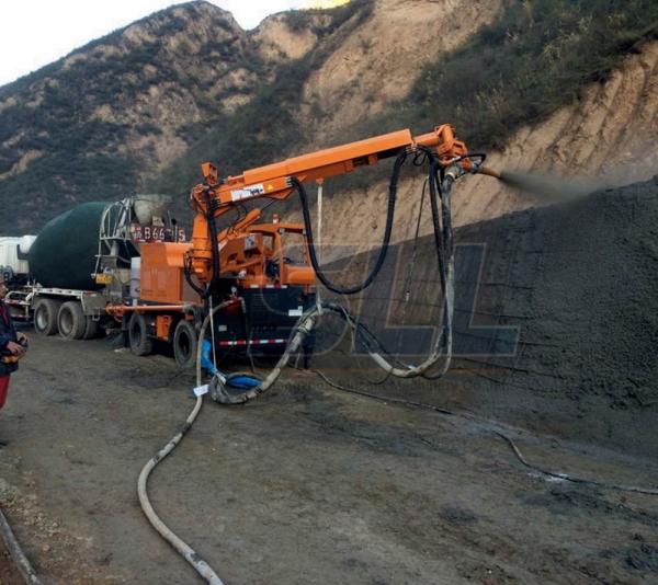 Buy Remote Control Robot Wet Shotcrete Machine 15-20 M3/H With 360° Rotation at wholesale prices