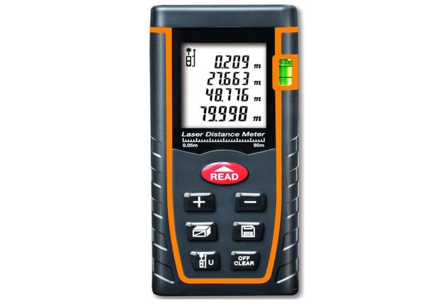 Buy laser distance meter rangefinder 80m 262ft trena laser Bubble level range finder Building measure tape tester Tools at wholesale prices