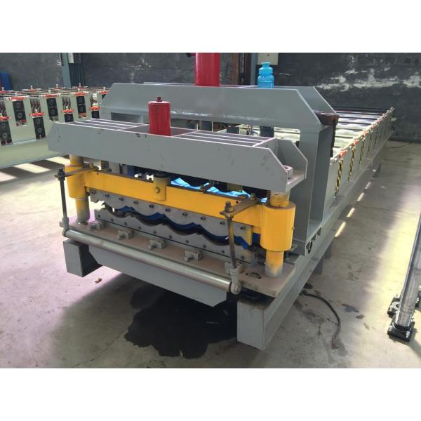 828 Computer Full Automatic Water Ripple Glazed Steel Tile Roll Forming Machine