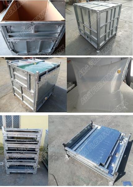 Buy 1000 Liters Foldable IBC /  Customized Intermediate Bulk Shift Containers at wholesale prices