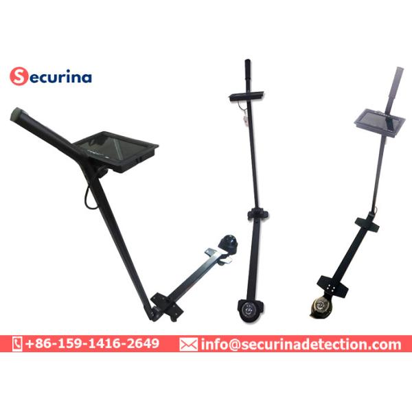 Handheld Undercarriage Inspection Camera 7 Inch Display Low Voltage Warning