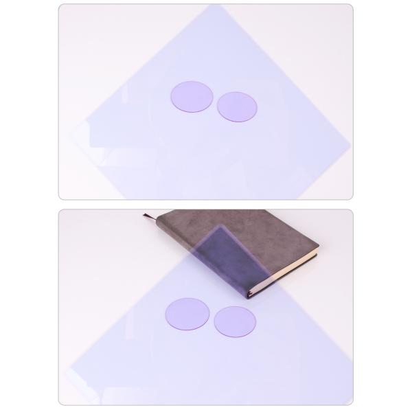 Double Sided Anti-Reflection Coating Customize Didymium Glass PNB586 BG20
