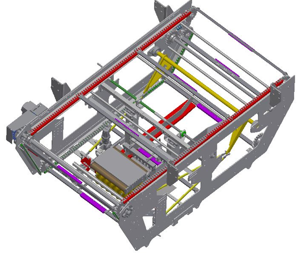 High Speed Wrap Around Case Packer Cartoner Equipment 380V