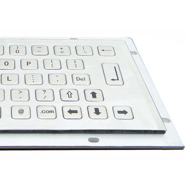 64 Keys Dust-Proof Industrial Mini Keyboard With Flat Keys Metal Dome Keys Switch