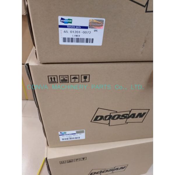 DE12t Engine Overhaul Steel Cylinder Sleeve , 65.01201-0072 Engine Cylinder Liners