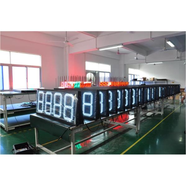 7 Segment Display Board Module Panel Numeric Board For Gas Stations Display Epistar Chip