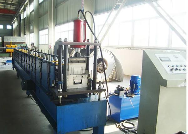 Buy Aluminium Downpipe Gutter Roll Forming Machines / Gutter Making Machine at wholesale prices