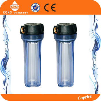 RO System Carbon Whole Water Filter Housing AS Material With FDA Standard