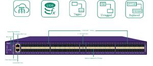 Quality Bidirectional Bandwidth Network Packet Broker With Per Flow / Per Port / Per VLAN for sale