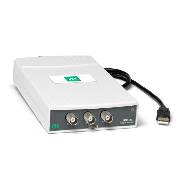 2 Channels Ni Usb 5132 Digital Oscilloscope 50MHz Bandwidth 8 Bit Resolution