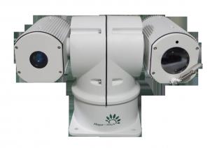 Quality 30x Long Range PTZ Laser Camera , Railway Surveillance Infrared Laser PTZ Camera for sale