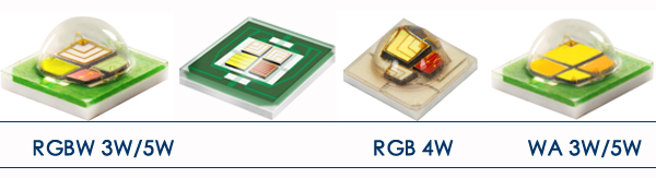 LM-80 Ceramic SMD3535 RGBW LEDs 4W CRI80 with Osram chip Architectural illumination