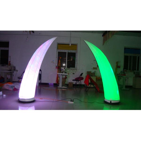 3.5m Inflatable Air Column Custom Logo Advertising Lights OEM