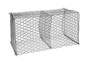 Quality Rectangular 100x120 Gabion Wire Mesh for Stone Cages for sale