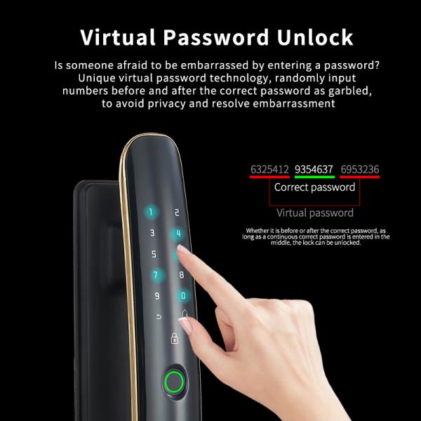 Homelife Intelligent Door Lock IML Touch Tuya Fingerprint Lock