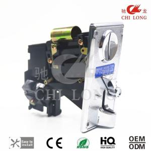 China Plastic Panel Vending Machine Coin Acceptor Mechanism CPU Programmable on sale