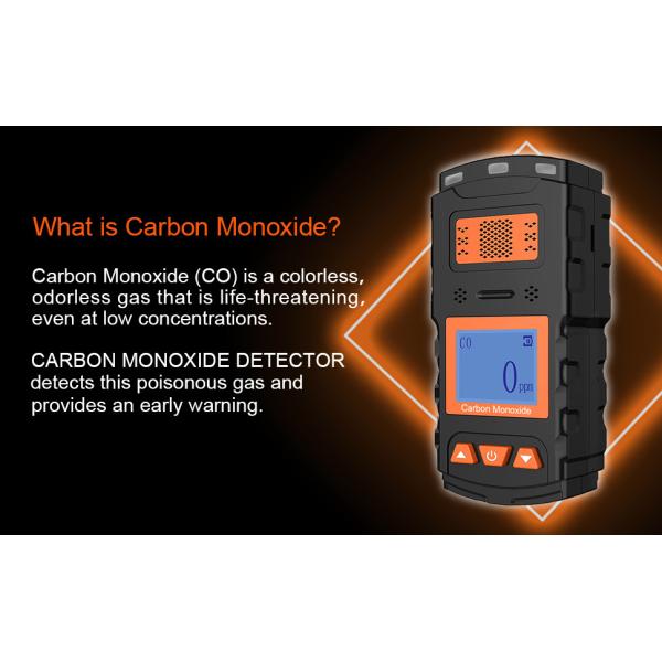Handheld CO Travel Carbon Monoxide Detector With Rechargeable Battery ODM