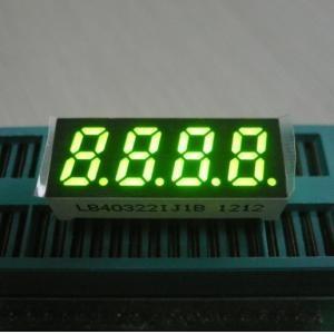China Customized 4 Digits 7 Segment LED Displays Common Anode 0.8inch on sale