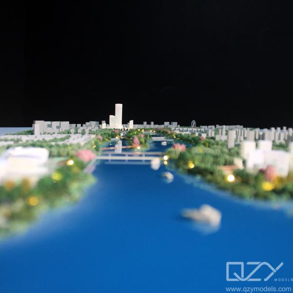 Aecom Mini Building Nantong Urban Model Architecture 1/1500