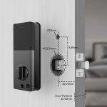 Biometric Deadbolt Code Door Lock Card Key Access TTLock Tuya App Remote Control