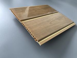 Quality PVC Composite Beadboard Panels , Decorative Wood Wall Panels For Interiors for sale