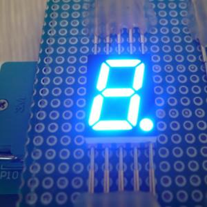 China Anode Polarity White Segment LED Display - Extended Lifespan of 100000 Hours on sale