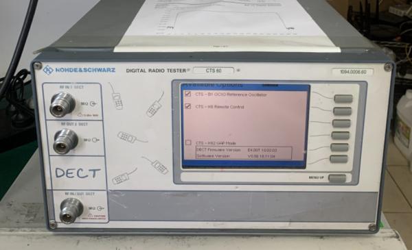Buy CTS60 Rohde & Schwarz Radio Communication Service Monitor With IEC/IEEE-Bus Interface at wholesale prices