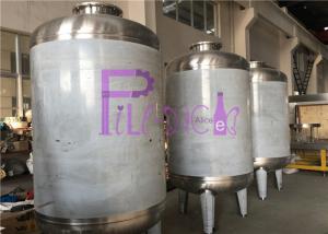 China 12TPH Fiberglass Housing RO Water Treatment System With Aseptic Water Storage Tank on sale