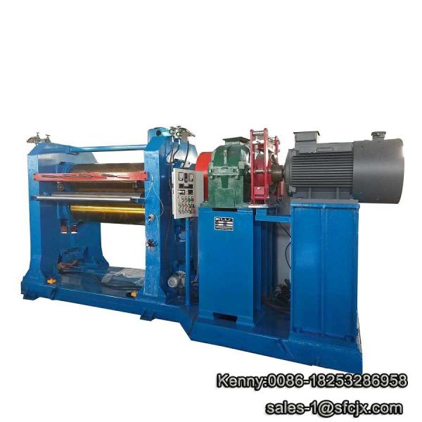 Buy Vertical Two Roll Calender Machine For Rubber Sheet Making at wholesale prices