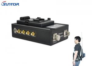 Quality SD COFDM Wireless Mini Video Transmitter Receiver 2W Body Worn for sale