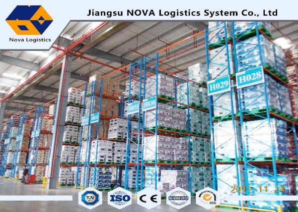 Buy Adjustable Heavy Duty Pallet Racking System Galvanized Finish at wholesale prices