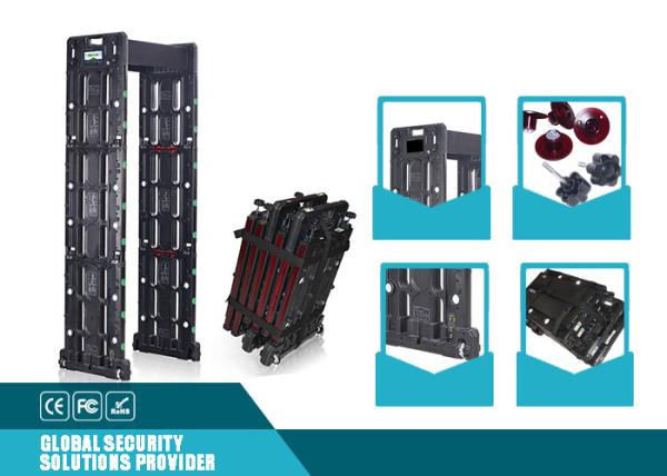 Buy Detection Security Walk Through Gate With 24 Zone Backup Battery at wholesale prices